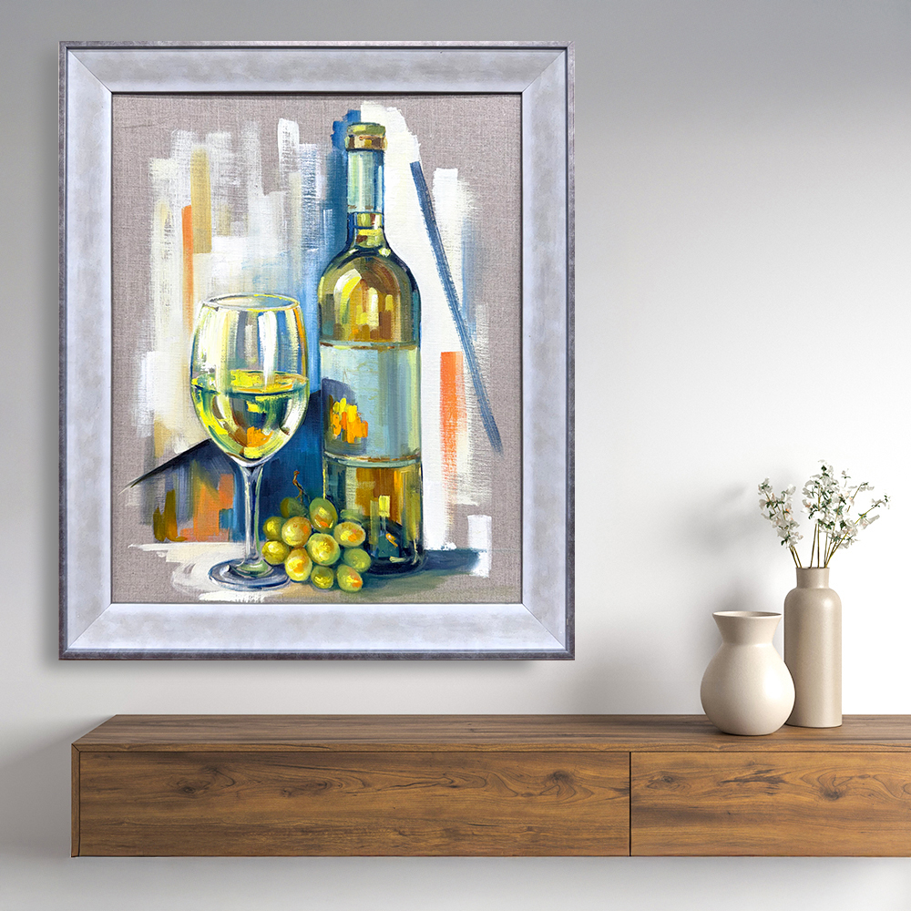 View of picture in situ